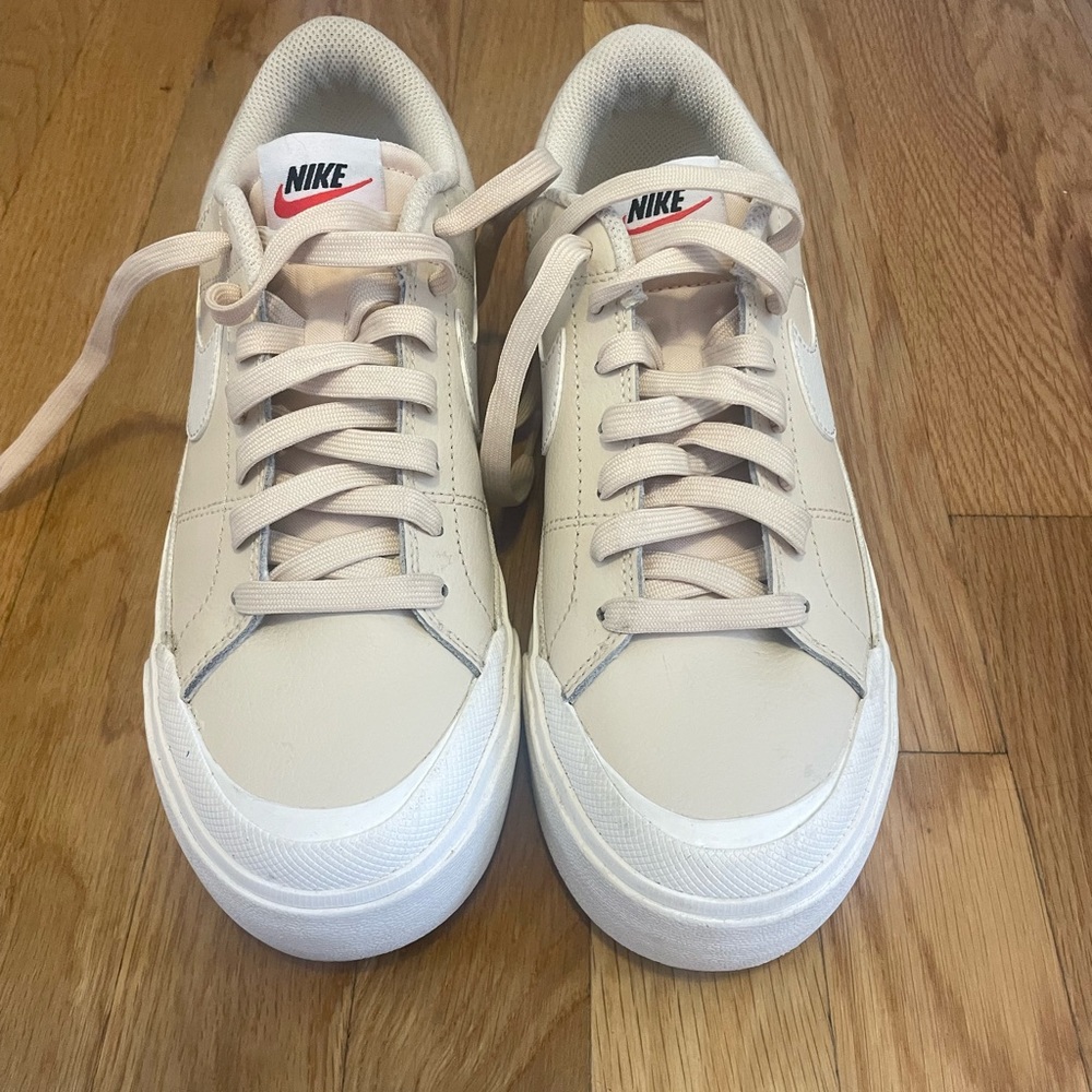 Nike Court Legacy Lift Pearl White Phantom Womens size 8